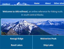 Tablet Screenshot of aktrailhead.com